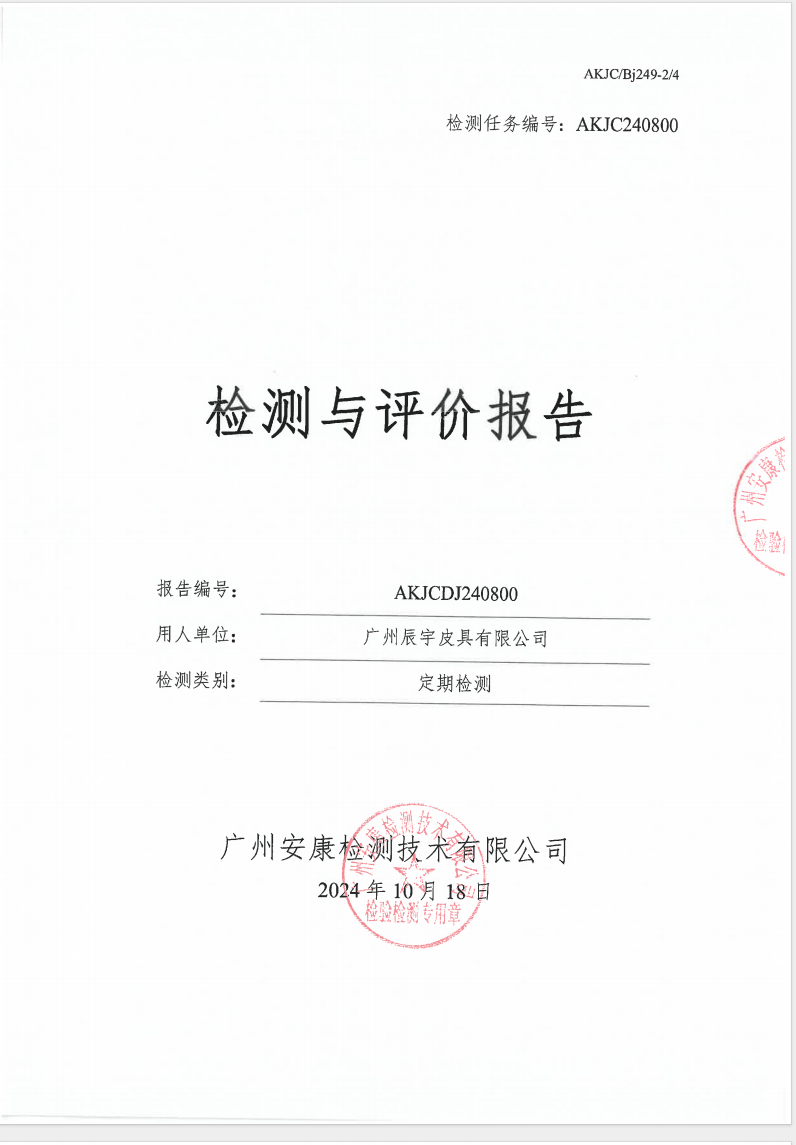 廣州辰宇皮具有限公司公示